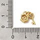 Brass Micro Pave Cubic Zirconia Charms(KK-C072-27C-G)-3