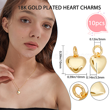 10Pcs Brass Pendants(KK-BBC0001-49G)-2