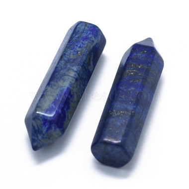 Natural Lapis Lazuli Pointed Beads(G-G795-02-07)-2