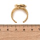 304 Stainless Steel Cuff Ring Components(STAS-P454-01D-G)-2
