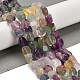 couleurs naturelles fluorite brins de perles(G-P497-01E-10)-2