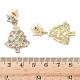 Alloy Dangle Stud Earrings(EJEW-H173-02G-02)-3