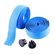 EVA Non-slip Band, Plastic Plug, Bicycle Accessories, Dodger Blue, 29x3mm 2m/roll, 2rolls/set(FIND-GF0001-12A)