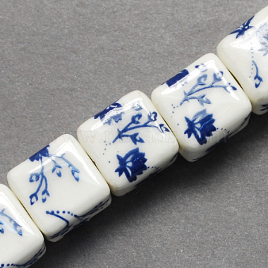 Handmade Printed Porcelain Beads(X-PORC-Q161-6)-2