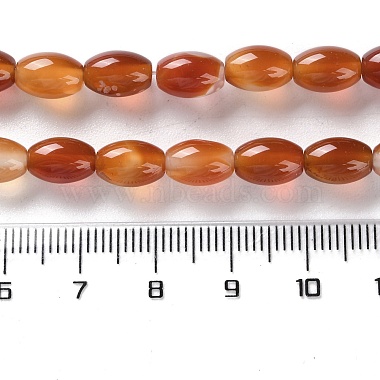 naturelles agate rouge brins(G-I369-B11-01)-5