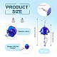 Brass Dangle Earring(EJEW-TAC00021)-3