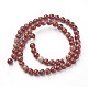 Chapelets de perles en jaspe rouge naturel(X-G-F348-02-6mm)-2