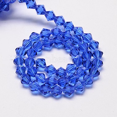 Chapelets de perles en verre bicone d'imitation de cristal autrichien(GLAA-F029-6x6mm-08)-2