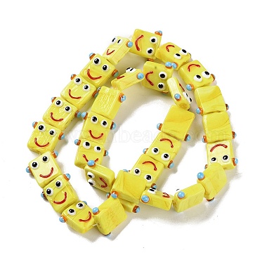 Handmade Lampwork Beads Strands(LAMP-Q036-07C)-2