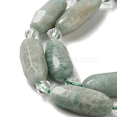 Natural Amazonite Beads Strands(G-H297-A07-01)-3