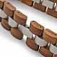 Wooden Watch Band Bracelets for Women Men(BJEW-M306-03P)-3