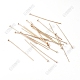 Brass Head Pins(FIND-WH0817-005RG)-1