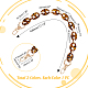 WADORN 2Pcs 2 Colors Acrylic Link Chains Bag Handles(FIND-WR0004-53)-3
