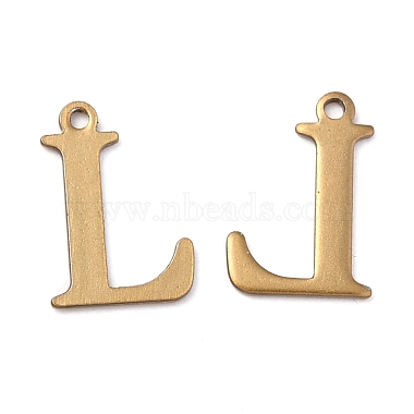 Antique Bronze Alphabet 304 Stainless Steel Charms