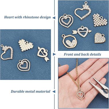 superfindings 48pcs 6 pendentifs en alliage de style(FIND-FH0004-12)-4