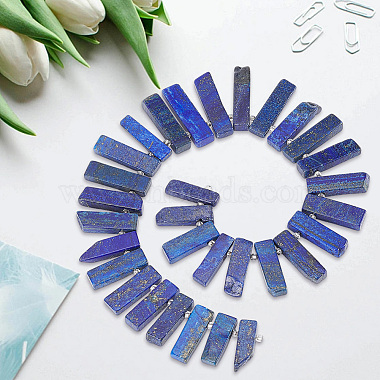 1 Strand Natural Lapis Lazuli Beads Strands(G-AR0005-29)-5