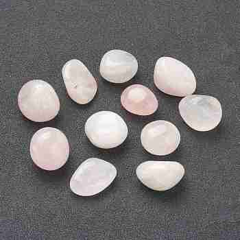 Natural Rose Quartz Beads, for Wire Wrapped Pendants Making, No Hole/Undrilled, Nuggets, Tumbled Stone, Healing Stones for 7 Chakras Balancing, Crystal Therapy, Vase Filler Gems, 16.5~24x14.5~19x9~16.5mm