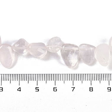 naturel a augmenté de pépites de quartz brins de perles(G-B125-A09-01)-4