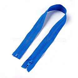 Garment Accessories, Nylon and Resin Zipper, with Alloy Zipper Puller, Zip-fastener Components, Royal Blue, 57.5x3.3cm(FIND-WH0031-B-03)