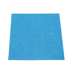 Square Felt Fabric, for Kids DIY Crafts Sewing Accessories, Deep Sky Blue, 20x30x0.05cm(DIY-WH0301-01M)
