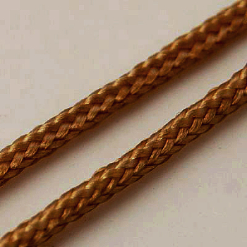 Nylon Braided Threads, Chinese Knot Cord, Round, Peru, 1.5mm, about 200.00 Yards(182.88m)/Roll