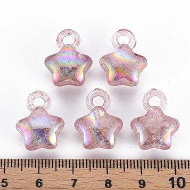 Pendentifs acryliques craquelés transparents(MACR-S373-63-L02)-4