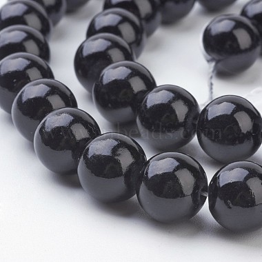 Natural Mashan Jade Round Beads Strands(X-G-D263-10mm-XS32)-2