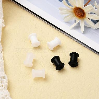 6Pcs 3 Colors Pulley Silicone Ear Gauges Flesh Tunnels Plugs(FIND-YW0001-18A)-4