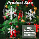 superfindings 20 sac 3 décoration de pendentif en plastique de style Noël(AJEW-FH0003-78)-2