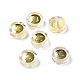 Transparent Spray Painted Glass Beads(GLAA-I050-15B)-1