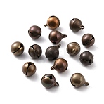 Brass Bell Pendants, Raw(Unplated), 24x20mm, Hole: 3mm(KK-F749-05C-20mm)