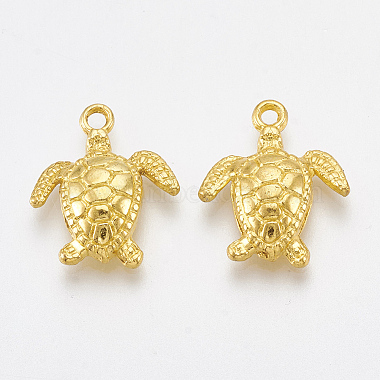 Golden Tortoise Alloy Pendants