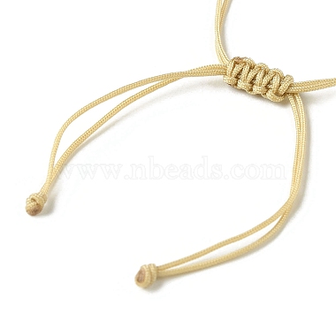 Pulseras de cuentas trenzadas de turquesa sintética y concha natural y perlas(BJEW-TA00368)-5