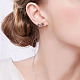 SHEGRACE 925 Thailand Sterling Silver Stud Earrings(JE749A)-4