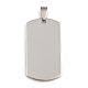201 Stainless Steel Rounded Rectangle Stamping Blank Tag Pendants(STAS-S030-03)-1
