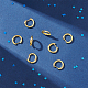 nbeads 4 paires de boucles d'oreilles créoles en zircone cubique transparentes(EJEW-NB0001-11G)-4