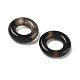 Natural Black Agate Linking Round Ring(GG-CBA19D0-06A-03)-2