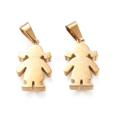 Golden Human 304 Stainless Steel Pendants