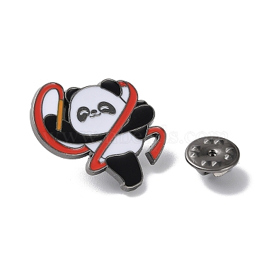 Sports Theme Panda Enamel Pins(JEWB-P026-A01)-3