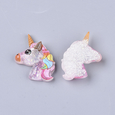 22mm Colorful Horse Resin Cabochons