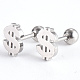 Tarnish Resistant 201 Stainless Steel Barbell Cartilage Earrings(EJEW-R147-27)-1