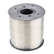 Korean Elastic Crystal Thread, Clear, 0.8mm, about 1093.61 yards(1000m)/roll(KW0.8mm)