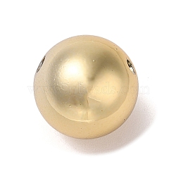 CCB Plastic Beads, Round, Golden, 16mm, Hole: 2mm(CCB-B003-30G)