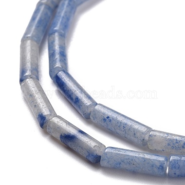 Natural Blue Aventurine Beads Strands(G-D464-02)-3