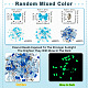 Mixed Styles Acrylic Beads(SACR-TA0001-81D)-4