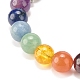Natural & Synthetic Mixed Gemstone Beaded Bracelet for Women(BJEW-JB08171)-4