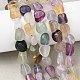 Natural Colorful Fluorite Beads Strands(G-B161-B12)-1