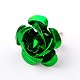 Stylish Aluminum Iron Rose Flower Stud Earrings(EJEW-PJE752)-2