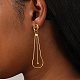 Stainless Steel Dangle Stud Earrings for Women(PR2082)-2