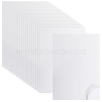 A4 Self-Adhesive Printing Paper, White, 298x210x0.2mm(AJEW-WH0473-74)